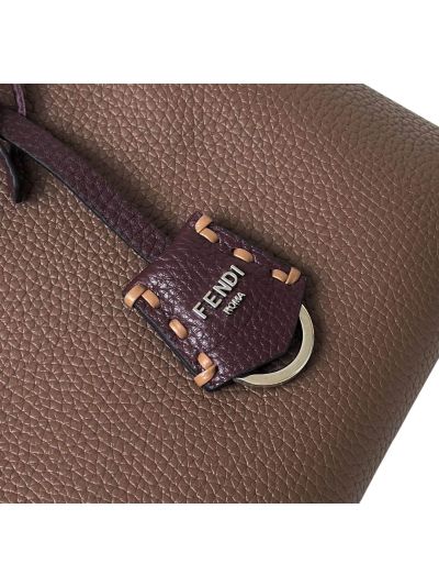 Fendi By The Way Selleria Medium Shoulder Crossbody Bag Dark Brown 8668M Brown 866 2523570