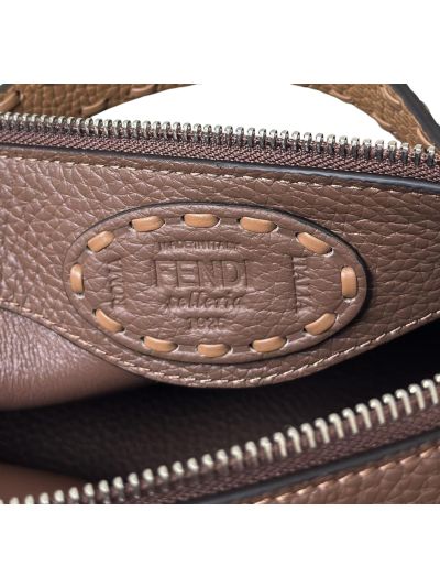 Fendi By The Way Selleria Medium Shoulder Crossbody Bag Dark Brown 8668M Brown 866 2523570