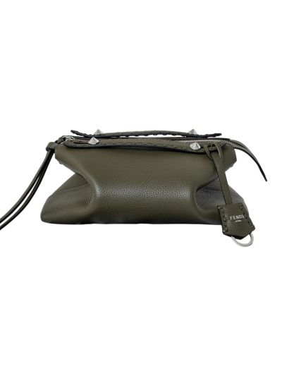Fendi By The Way Selleria Medium Shoulder Crossbody Bag Dark Green 8668M Green 866 2523740