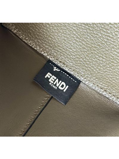 Fendi By The Way Selleria Medium Shoulder Crossbody Bag Dark Green 8668M Green 866 2523740