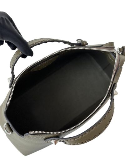 Fendi By The Way Selleria Medium Shoulder Crossbody Bag Dark Green 8668M Green 866 2523740