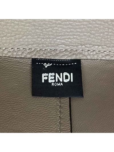 Fendi By The Way Selleria Medium Shoulder Crossbody Bag Grey 8668M Grey 866 2523739