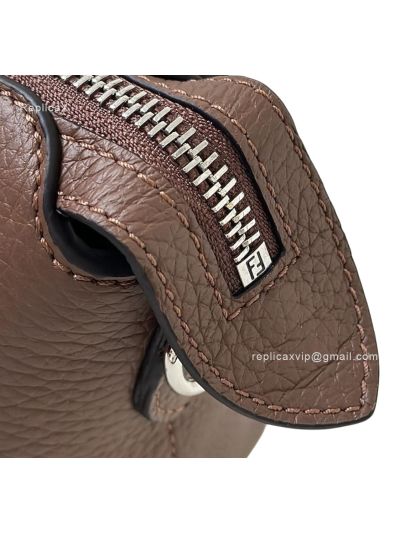 Fendi By The Way Selleria Mini Shoulder Crossbody Bag Dark Brown 8668s Brown 866 2523571