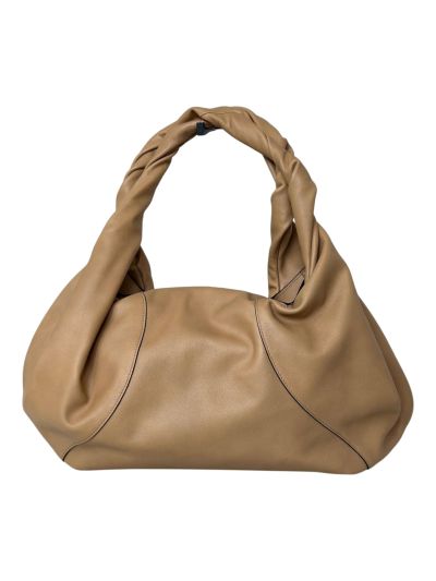 Fendi Large Spy Beige Leather Tote Shoulder Bag 80888L Beige 2523565