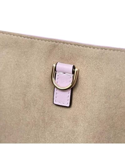 Fendi Light Purple FF Embossed Medium Sunshine Shopper Tote Bag A8597L Purple 2523580