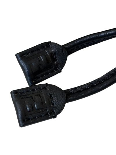 Fendi Mamma Baguette Large Shoulder Crossbody Bag Black Nappa Leather 8677L Black 2523533