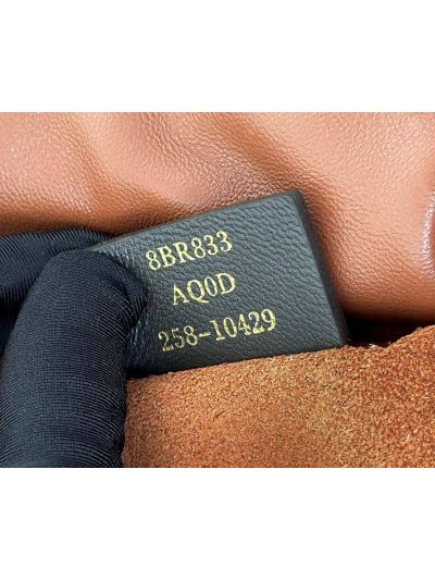 Fendi Mamma Baguette Large Shoulder Crossbody Bag Brown Nappa Leather 8677L Brown 2523593