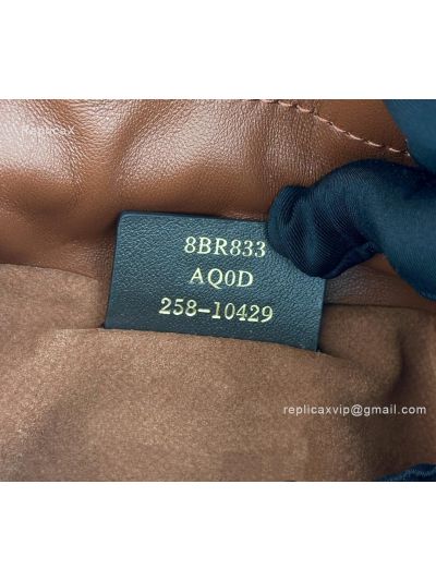 Fendi Mamma Baguette Medium Shoulder Crossbody Bag Brown Nappa Leather Brown 2523660