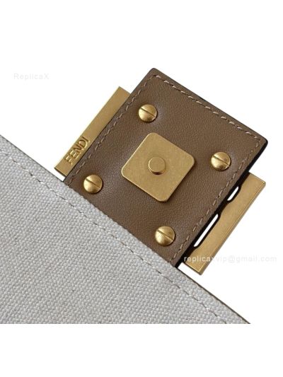 Fendi Medium Backpack Multicolor Canvas with FF Embroidery 0159B 2523511