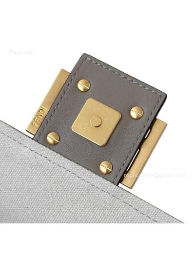 Fendi Medium Backpack Multicolor Canvas with FF Embroidery 0159B 2523512