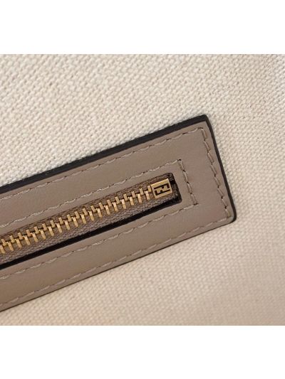 Fendi Medium Backpack Multicolor Canvas with FF Embroidery 0159B 2523512