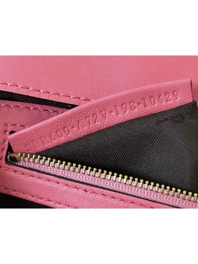 Fendi Medium Baguette Light Pink FF Nappa Leather Shoulder Crossbody Bag 0191L Pink 2523520