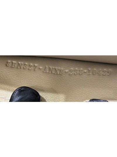 Fendi Medium Peekaboo ISeeU Petite Grey Camellia Braided Leather Bag 80138 Grey 2523735