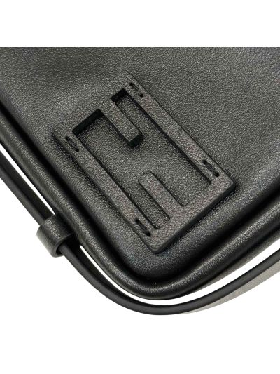 Fendi Mini Simply Fendi Black Calfskin Leather Shoulder Bag 8662As Black 2523761