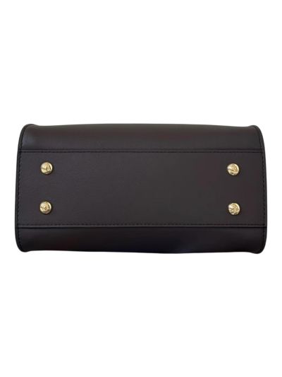 Fendi Peekaboo Mini Small Leather Shoulder Bag Blue 2125FS Blue 212 2523705