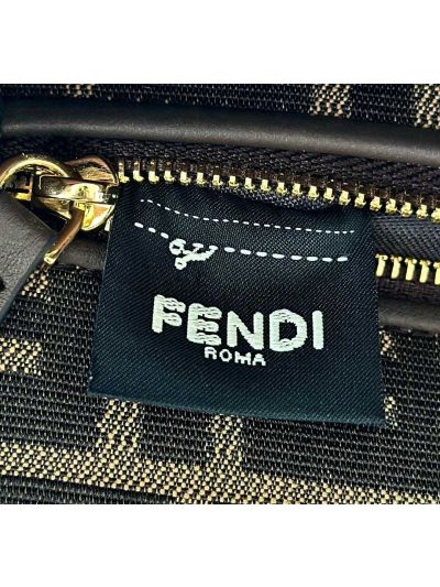 Fendi Peekaboo Mini Small Leather Shoulder Bag Blue 2125FS Blue 212 2523705