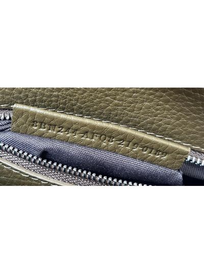 Fendi Peekaboo Small Mini Shoulder Crossbody Bag Dark Green Leather 8615 Green 2523732