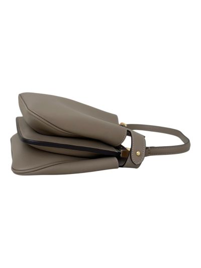 Fendi Peekaboo Small Soft Beige Leather Shoulder Crossbody Bag A80175 Beige 2523617