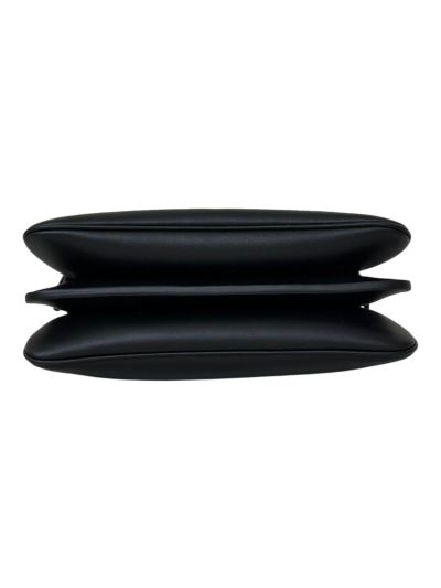 Fendi Peekaboo Small Soft Black Leather Shoulder Crossbody Bag A80175 Black 2523619