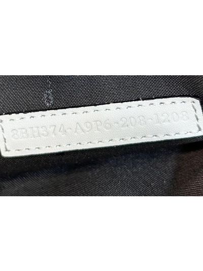 Fendi Peekaboo X Lite Zucchino Canvas King FF Top Handle Tote Bag White 8265A White 826 2523797