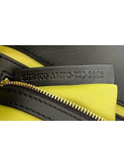 Fendi Sequins Baguette Medium Flap Shoulder Crossbody Bag Black 8601AL Black 860 2523556