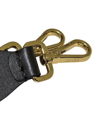 Fendi Summer Tote Shoulder Crossbody Bag Brown FF Jacquard Fabric A8683 Brown 2523529