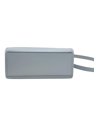 Fendi Sunshine Small Shopper Shoulder Bag Light Blue Leather 8618C Blue 2523781