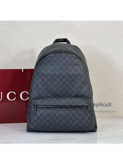 Gucci GG Supreme Backpack 473875 in Grey