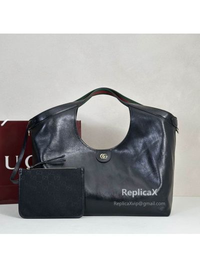 Gucci Giglio Large Tote Bag 853971 in Black