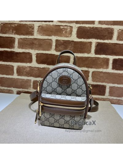 Gucci Animal Print Multi Function Backpack Shoulder Bag 725654
