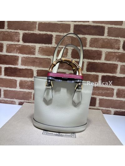 Gucci Diana Small Tote Bag White 750396