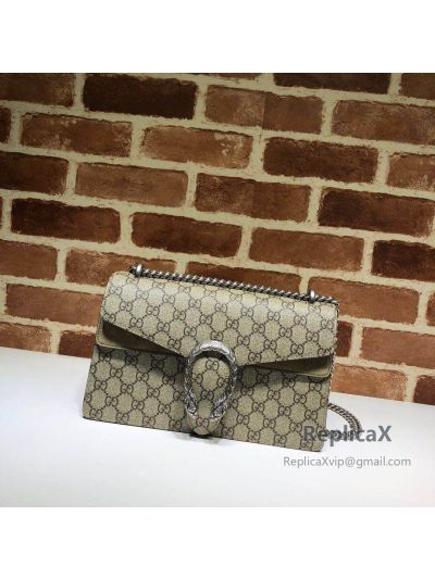 Gucci Dionysus Small GG Shoulder Bag Brown 400249 620935