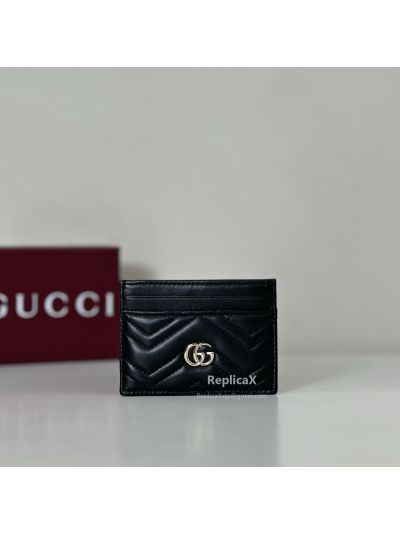 Gucci GG Marmont Card Case Black 443127 620820