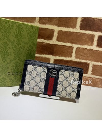 Gucci Ophidia GG zip around wallet 523154 621050