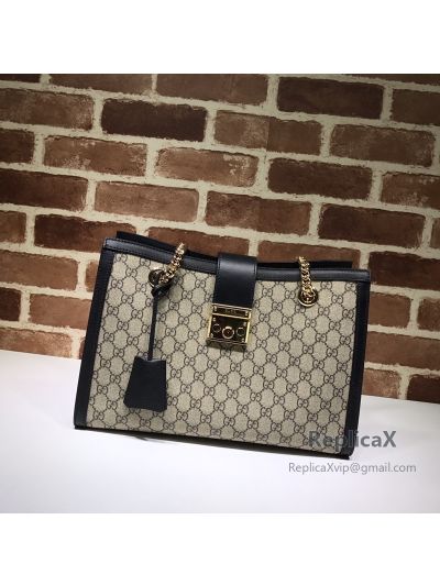 Gucci Padlock GG Medium Shoulder Bag Brown 479197 621018