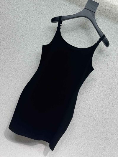 Gucci Sleeveless Mini Dress in Black