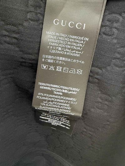 Gucci Sleeveless V-Neck Dress in Navy