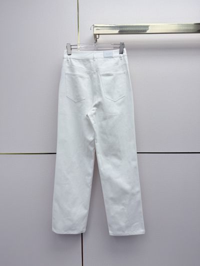 Hermes Denim Wide-Leg Pants