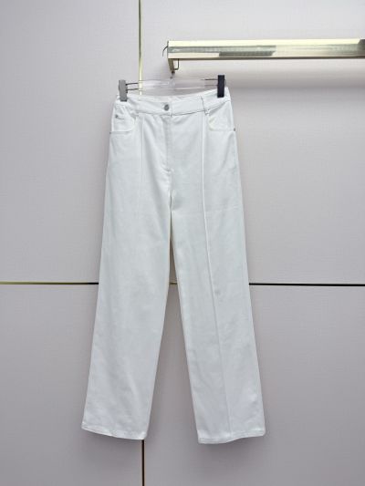 Hermes Denim Wide-Leg Pants