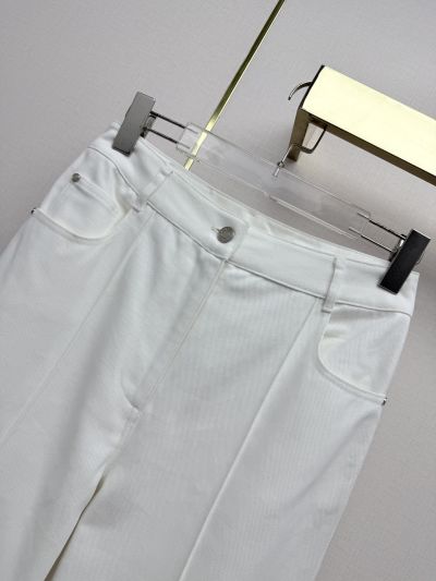 Hermes Denim Wide-Leg Pants