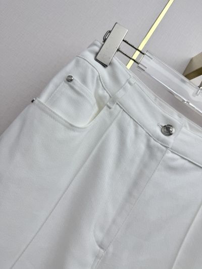 Hermes Denim Wide-Leg Pants
