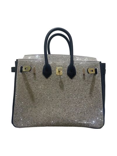 Hermes Birkin 25 Allover Crystals Top Handle Bag 25CM 524749