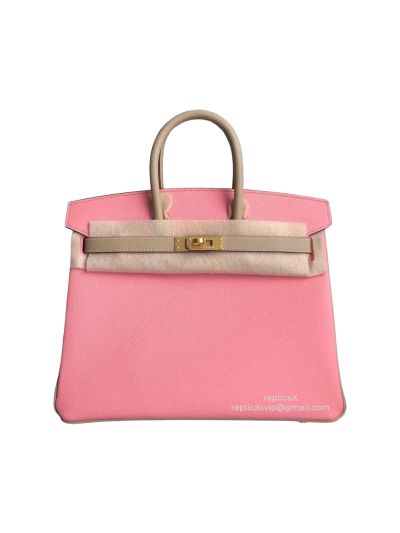 Hermes Birkin 25 Hand Stitched Epsom Top Handle Bag 25CM 522086