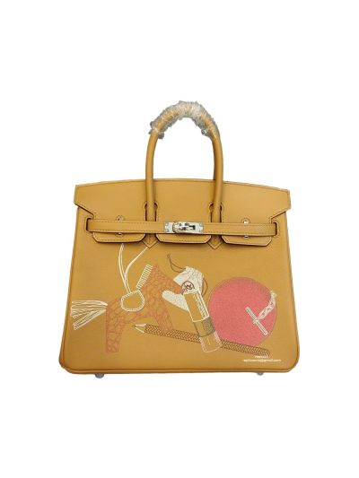 Hermes Birkin 25 Tan Swift Bag 25CM 524953