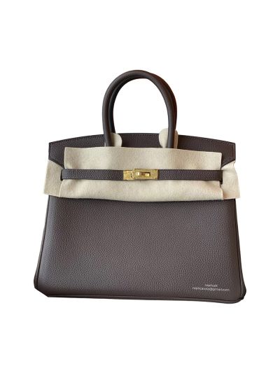 Hermes Birkin 25CM Brown Leather Bag 524350