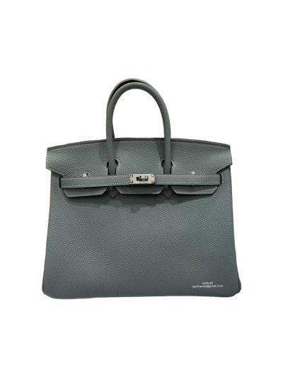 Hermes Birkin 25CM Grey Togo Leather Bag 25x20x13CM 524525