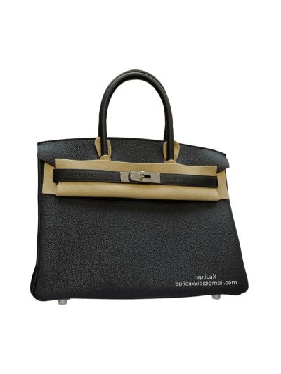 Hermes Birkin 30 Hand Stitched Calfskin Top Handle Shoulder Bag 30CM 522130