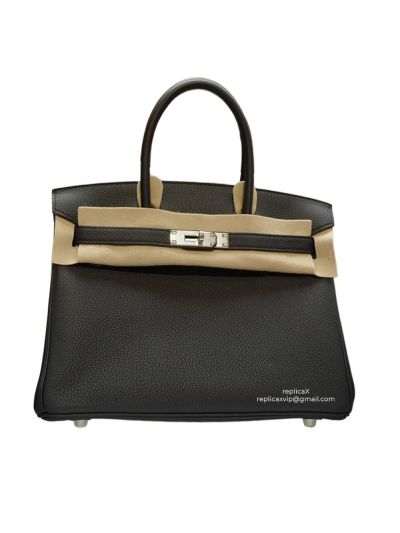 Hermes Birkin 30 Hand Stitched Calfskin Top Handle Shoulder Bag 30CM 522134