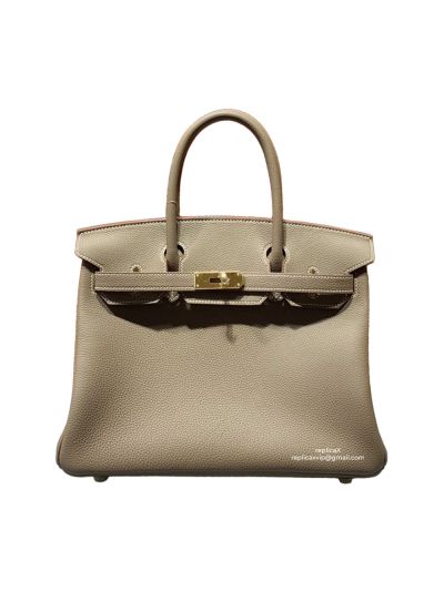 Hermes Birkin 30 Tote Bag Beige Togo Calfskin Leather 522515