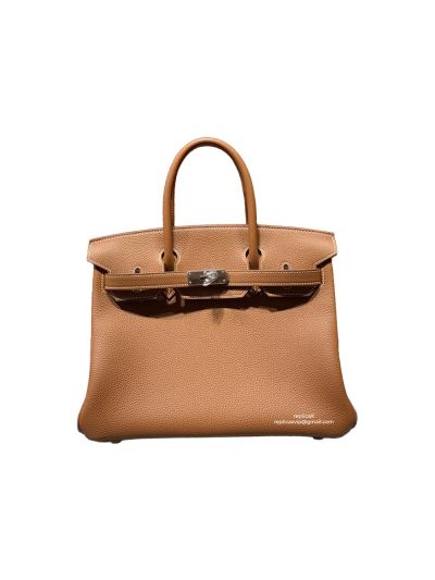 Hermes Birkin 30 Tote Bag Tan Togo Calfskin Leather 522516